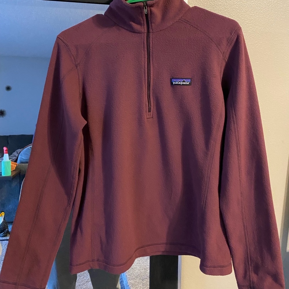 Patagonia Micro D 1/4 zip women’s sz M